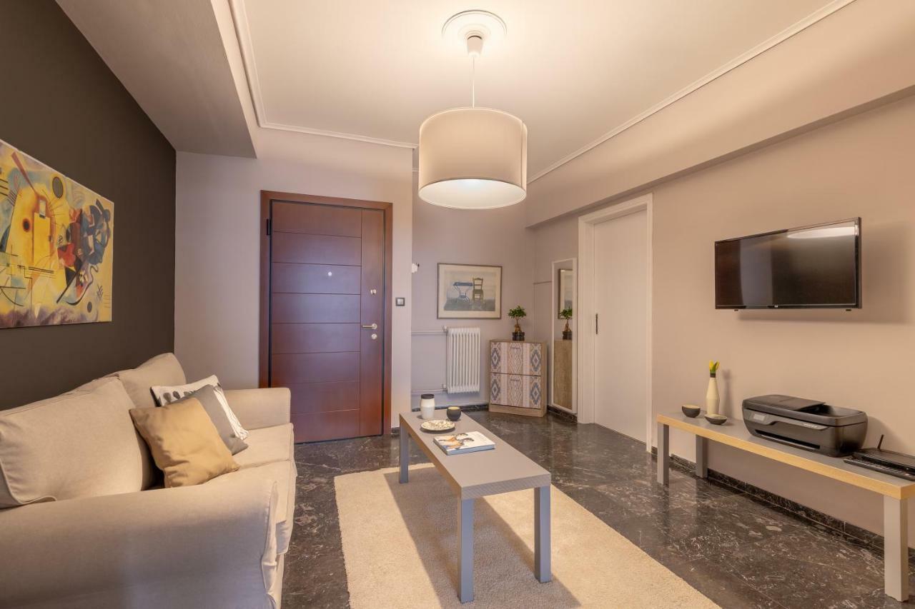 Tranquil Central Apt, Behind Athens Caravel Area Ngoại thất bức ảnh