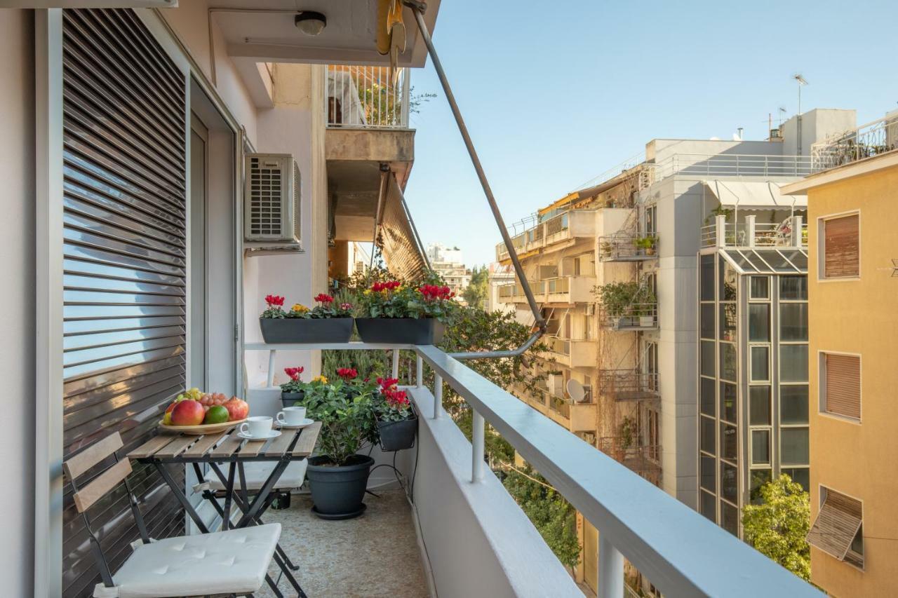 Tranquil Central Apt, Behind Athens Caravel Area Ngoại thất bức ảnh